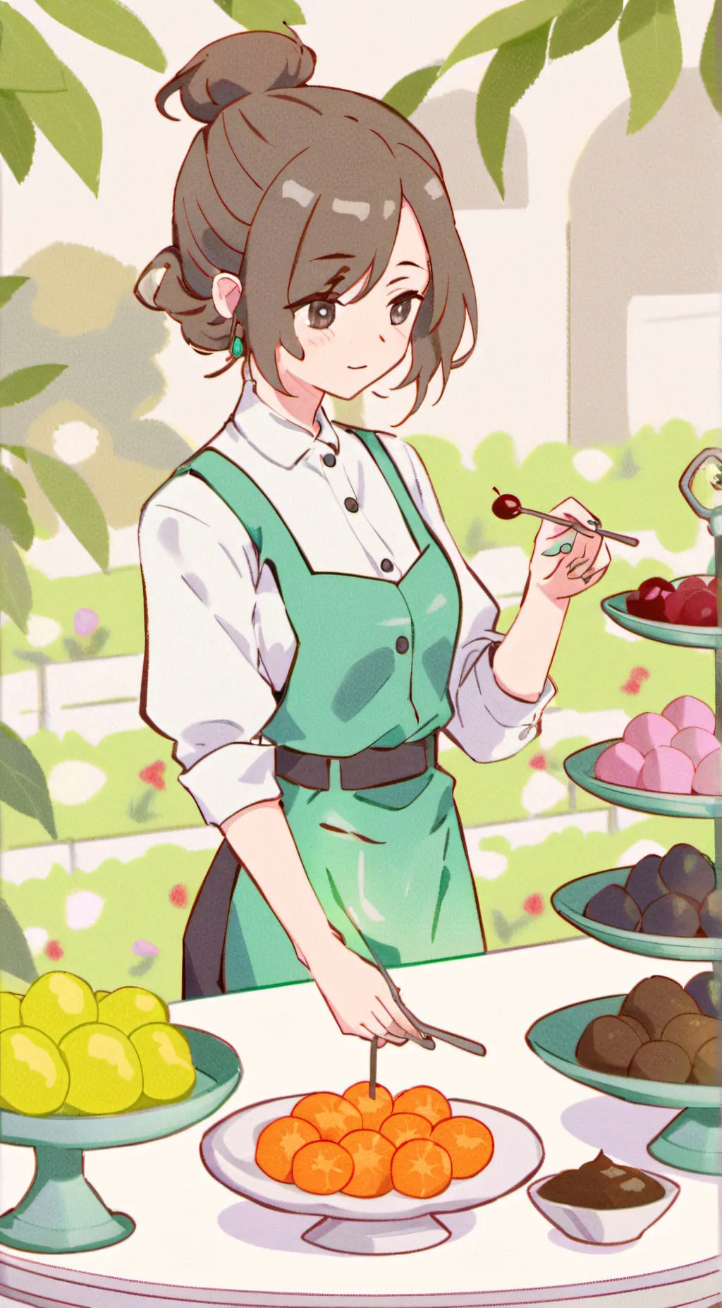 ai character: Nora background