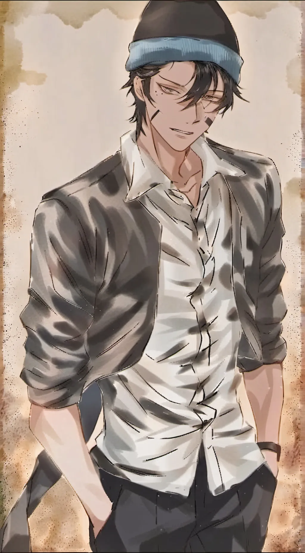 ai character: Quackity background