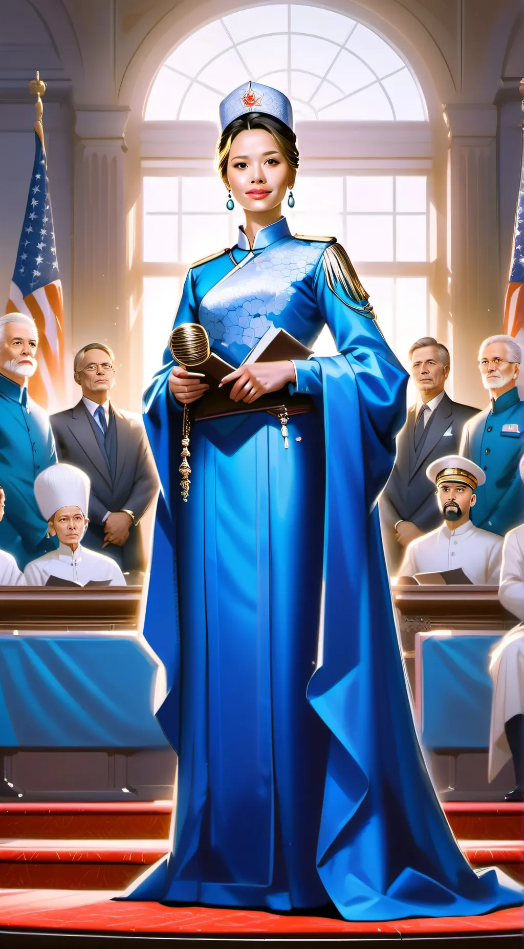 ai character: maynes background