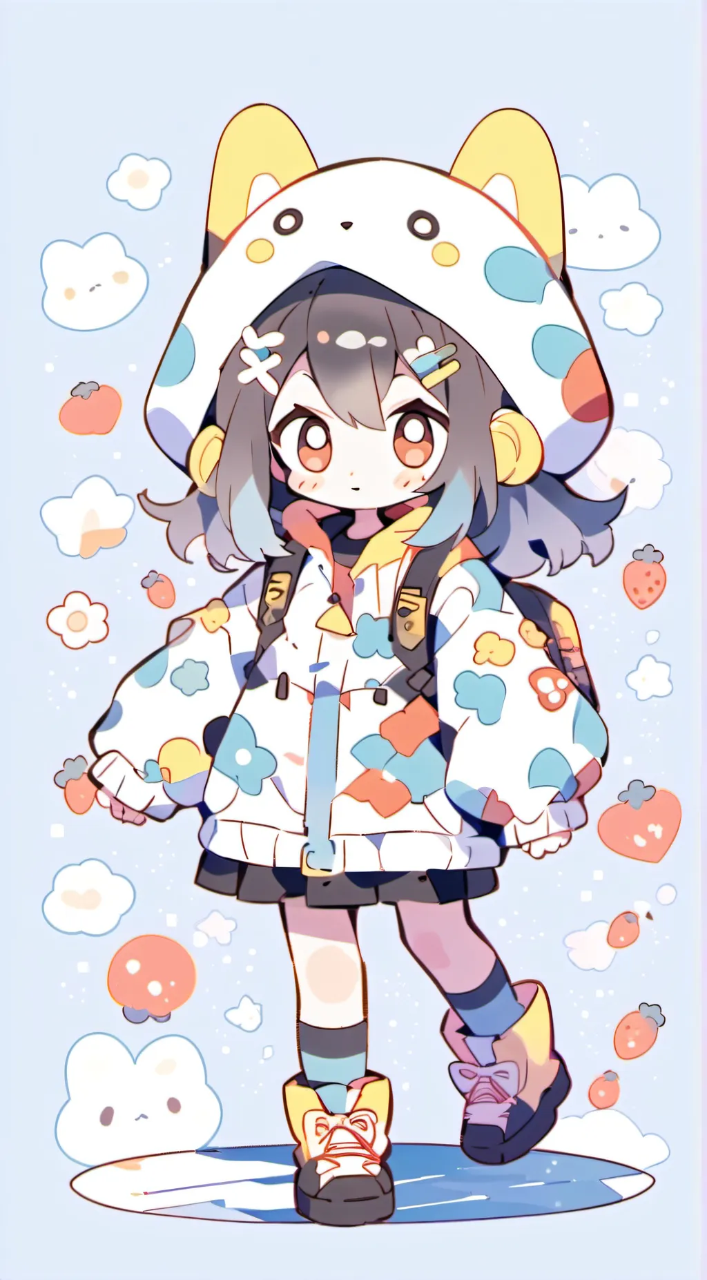 ai character: human eater background