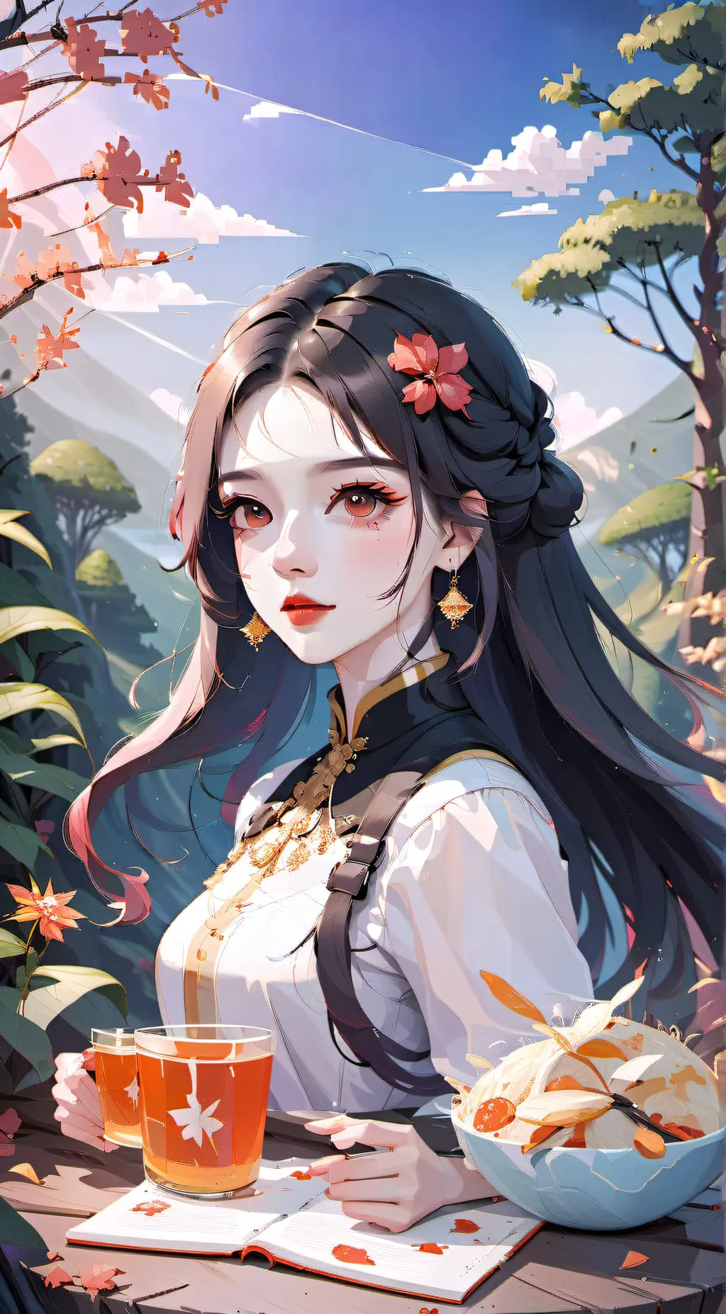 ai character: Mia background