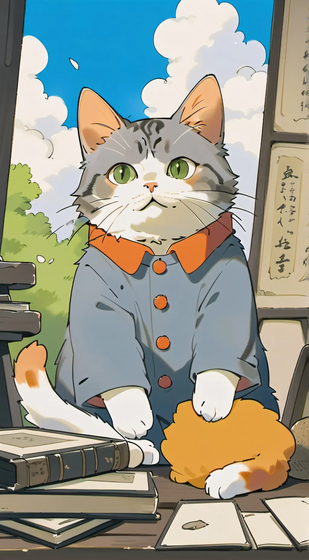 ai character: Cattie background