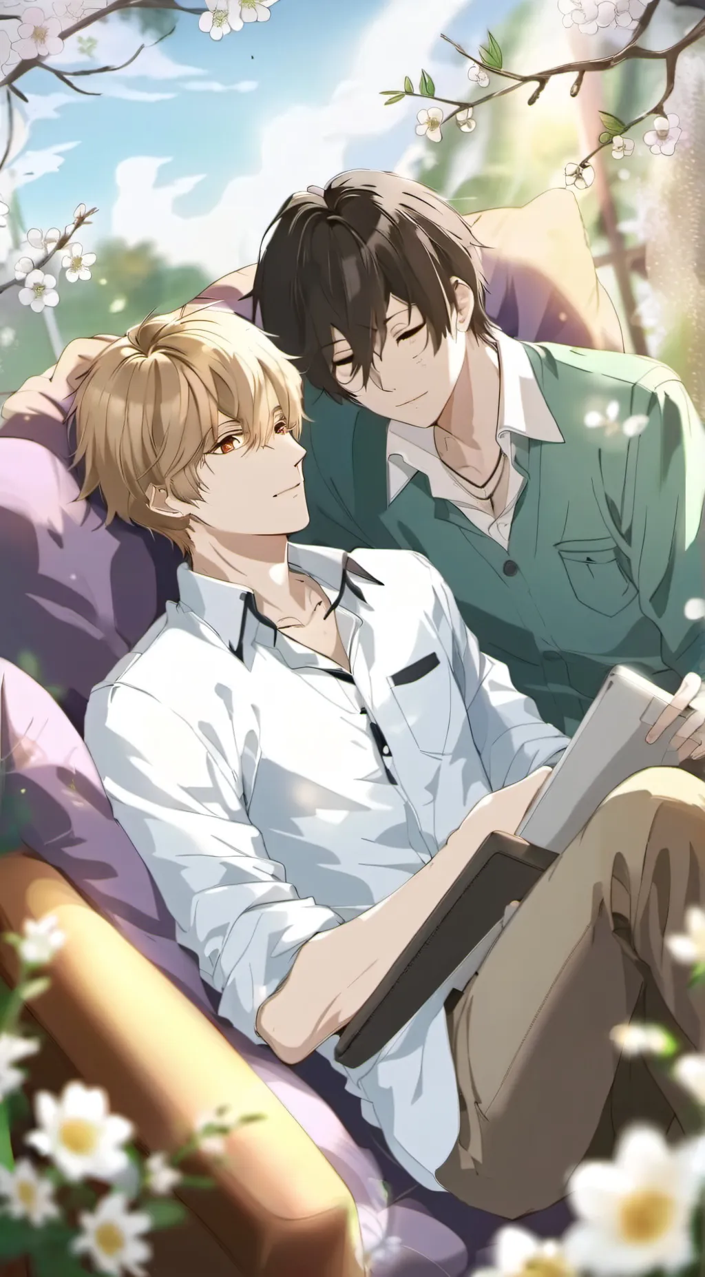 ai character: Alexander  background