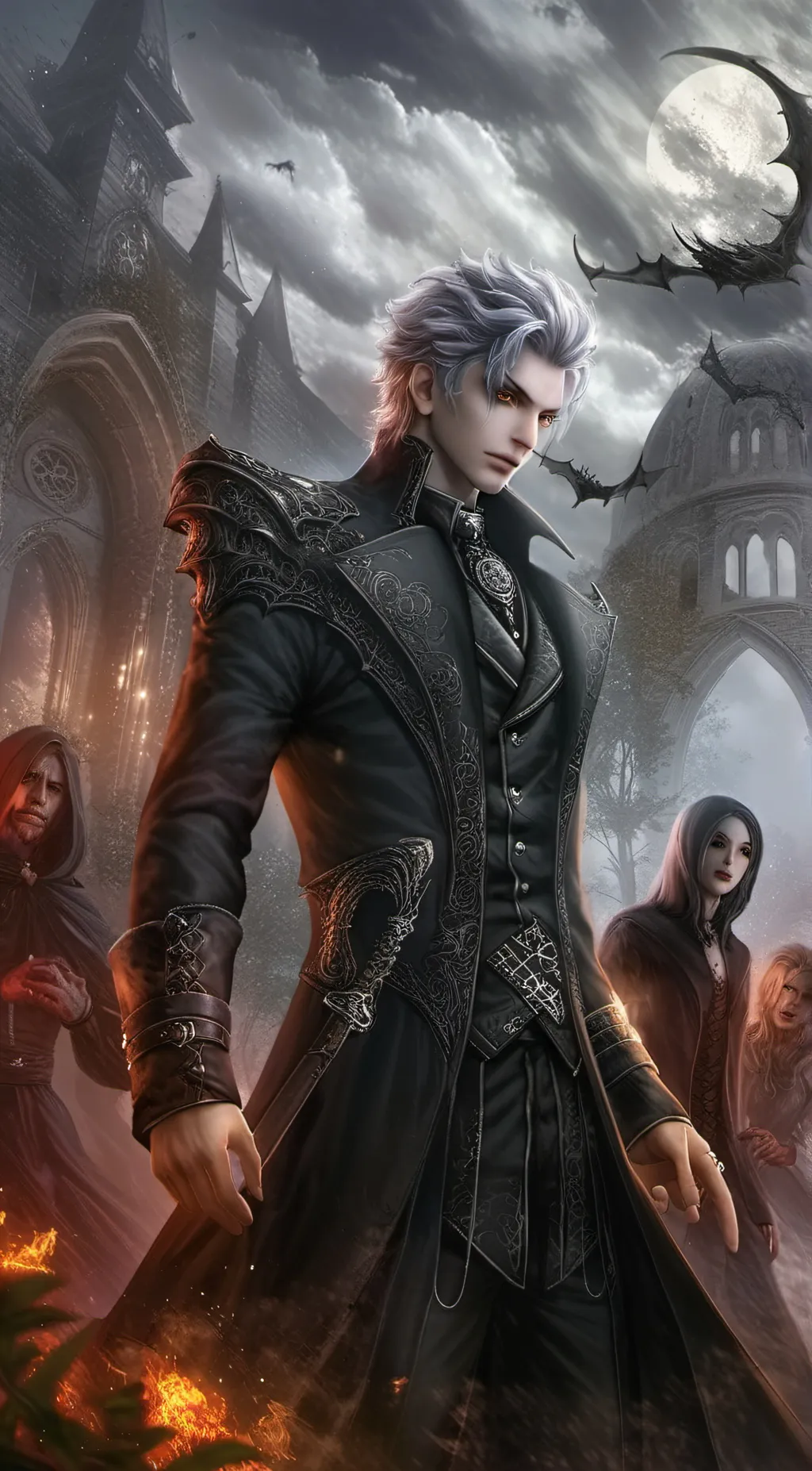 ai character: Hiroshi  background