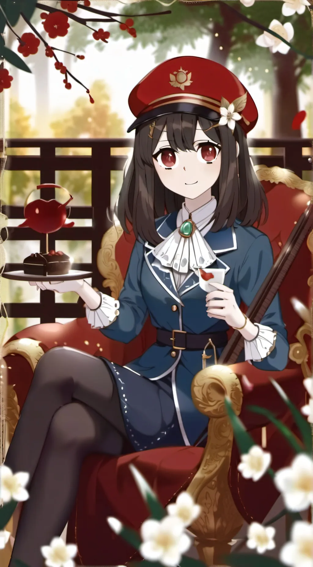 ai character: transgender George background