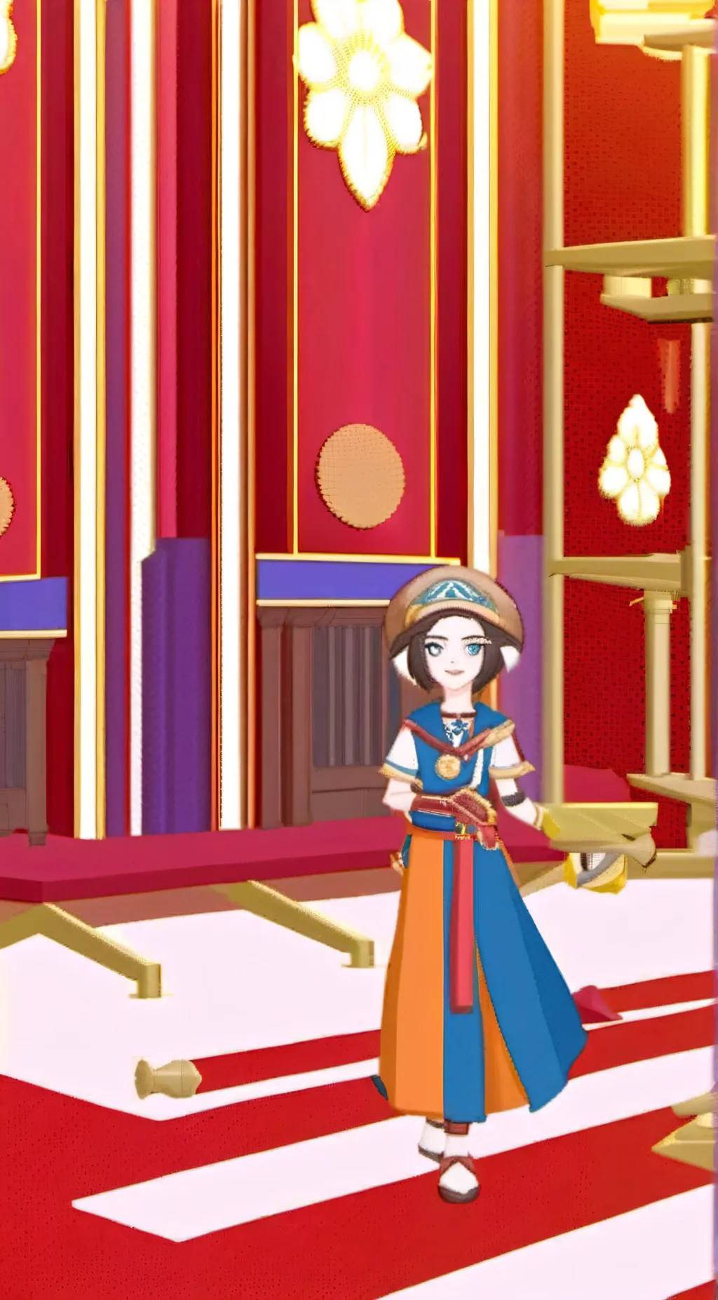 ai character: (digital sleep background