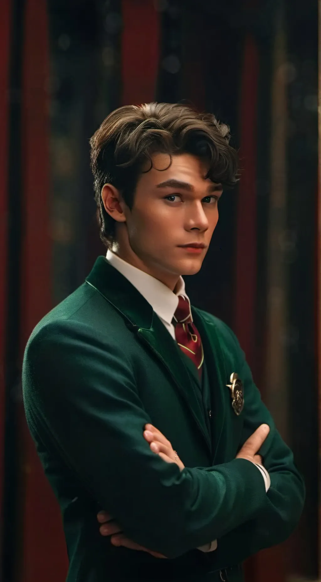 ai character: Mattheo Riddle background