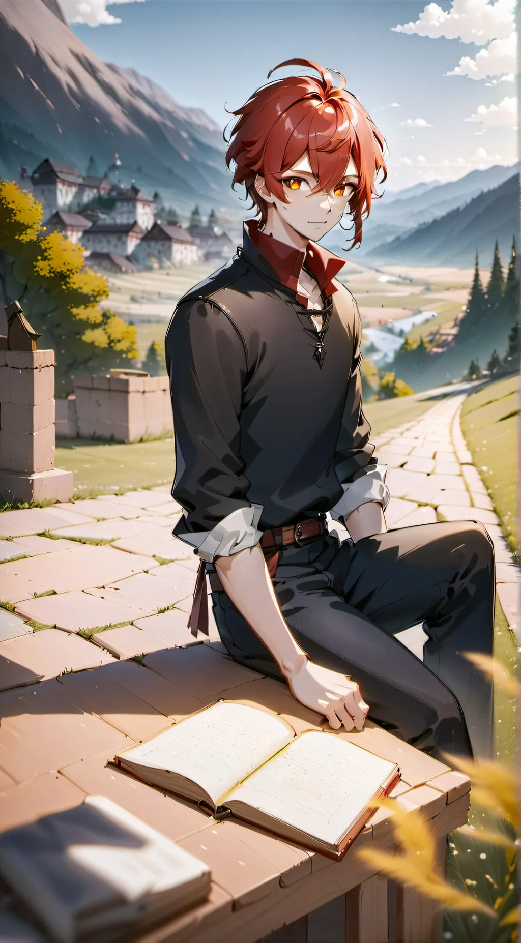 ai character: Max el lases background