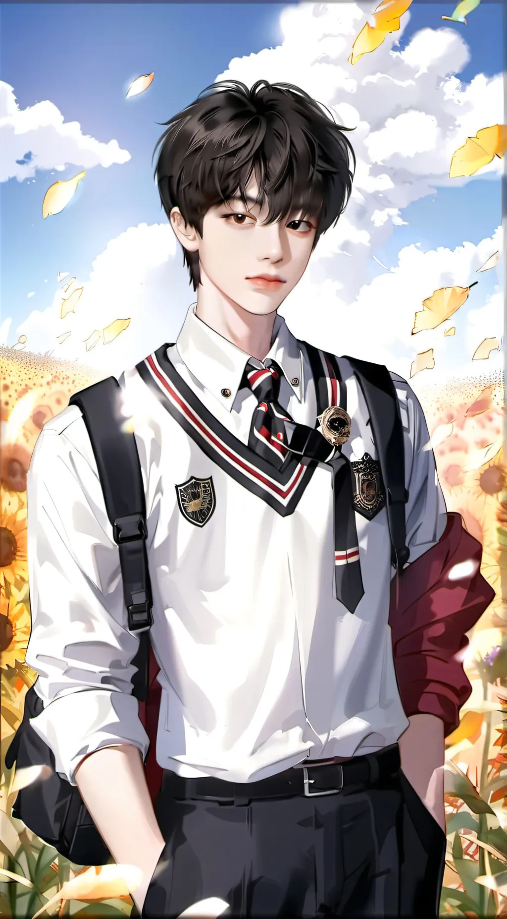 ai character: Mathew O.O background