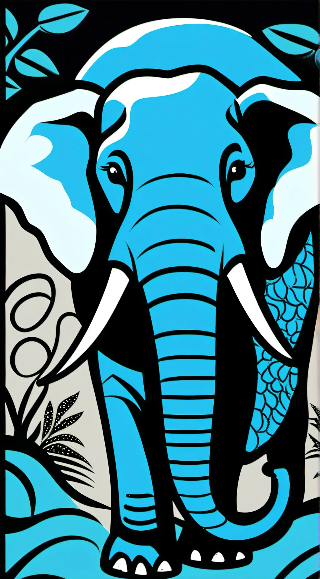 ai character: bubba bubba phant  background