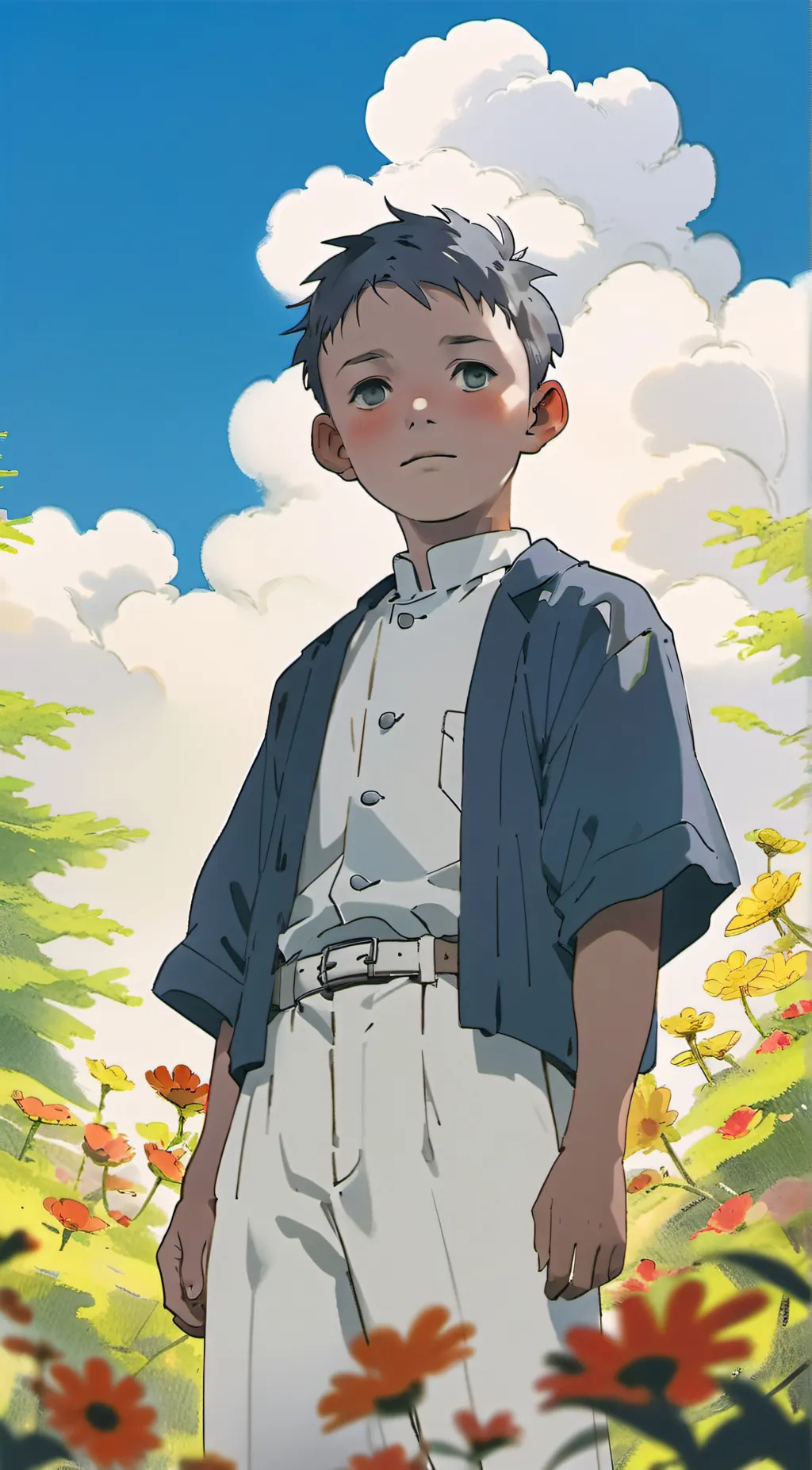 ai character: Hunter background