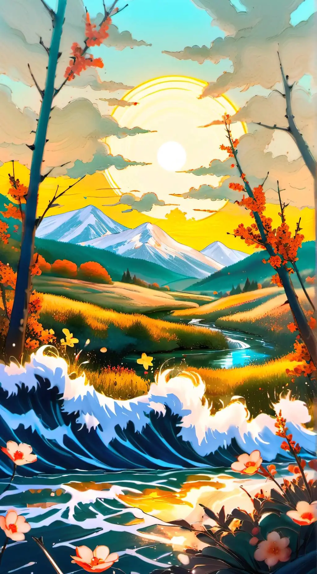 ai character: Hogwarts background