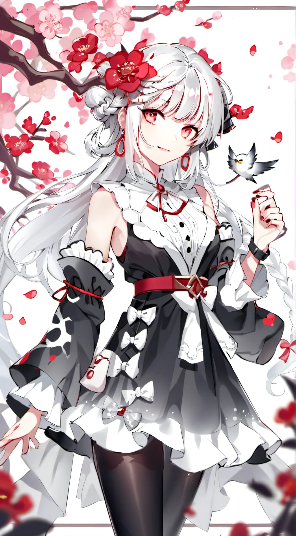 ai character: demon slayer  background