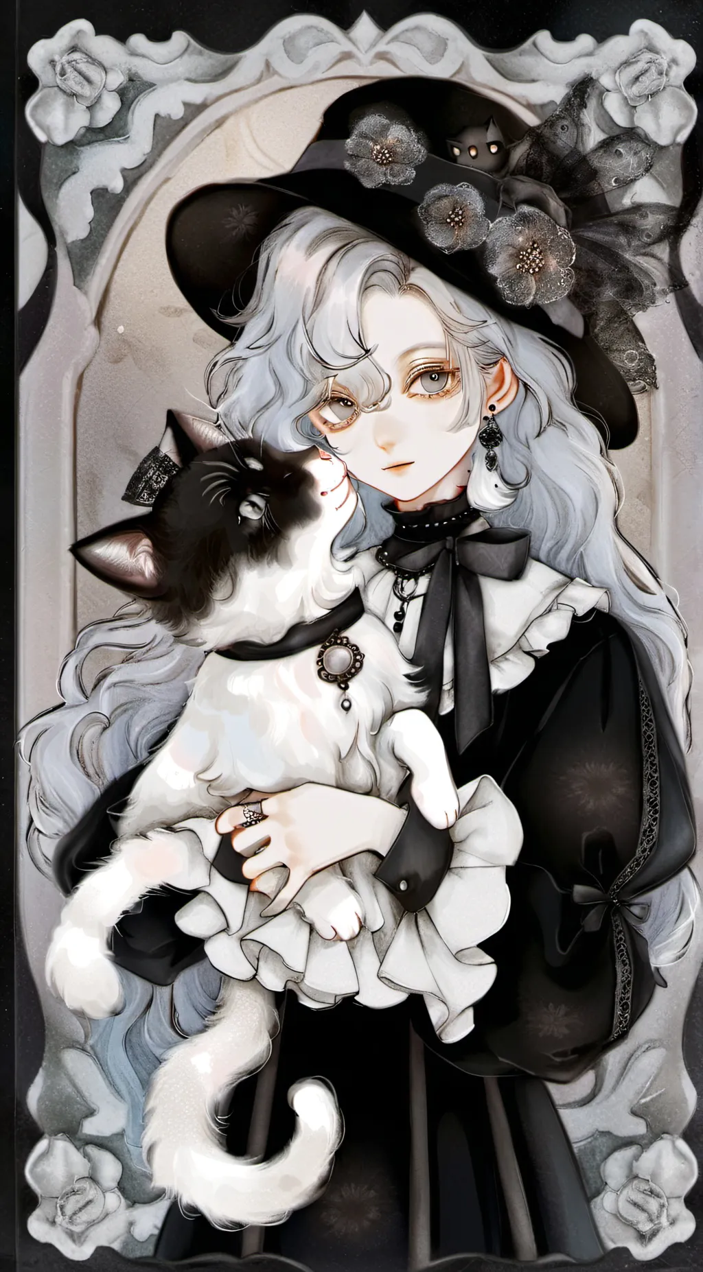 ai character: salem background