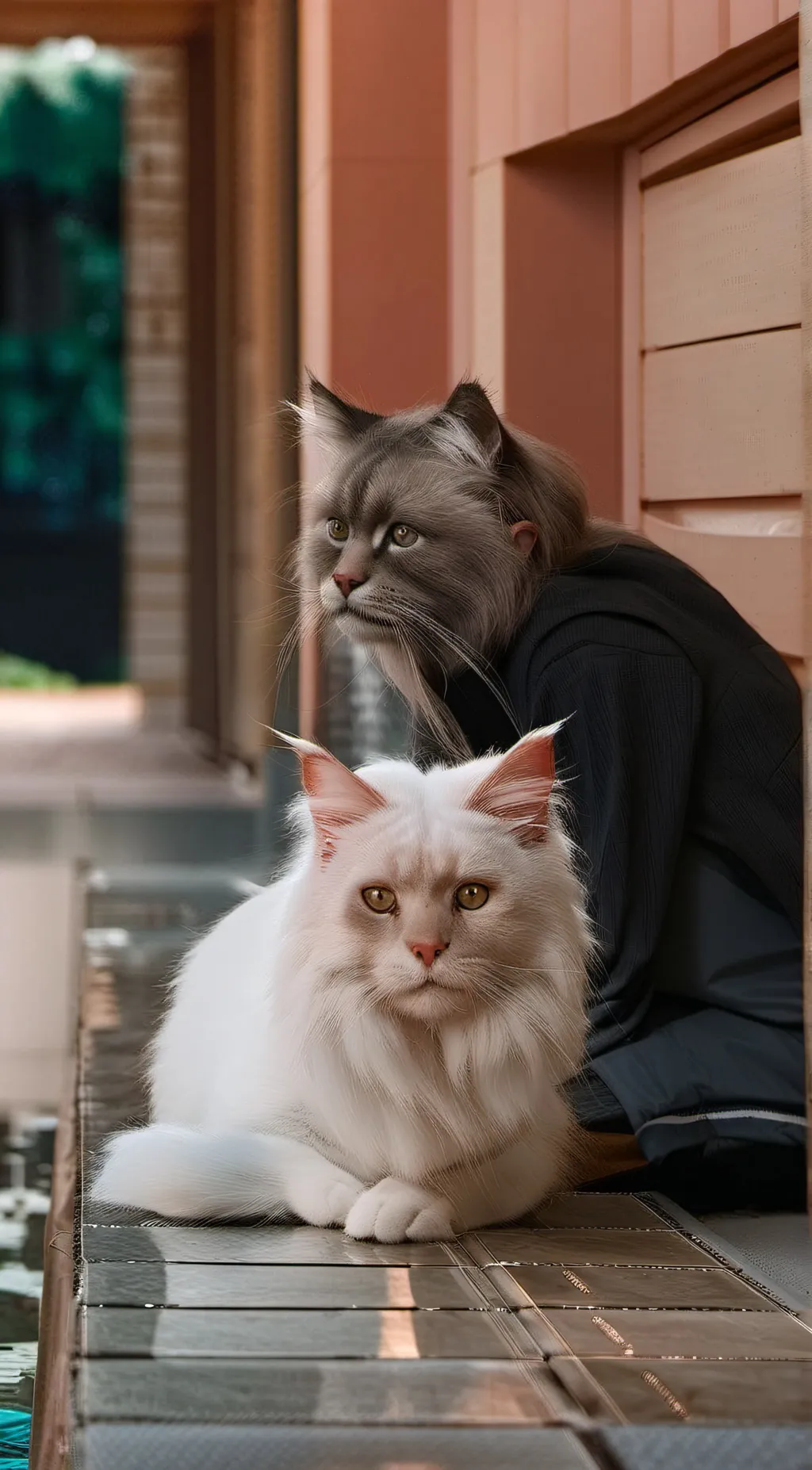 ai character: Nice Cats background