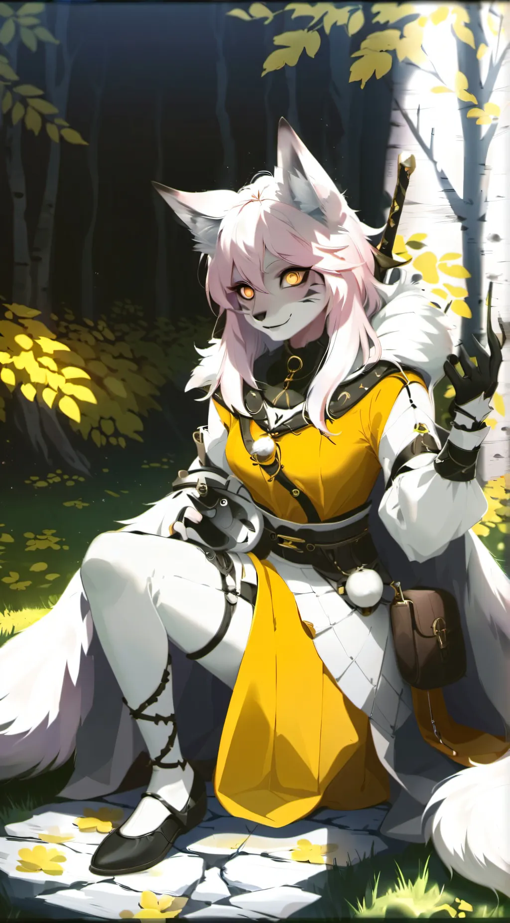 ai character: Melony  background