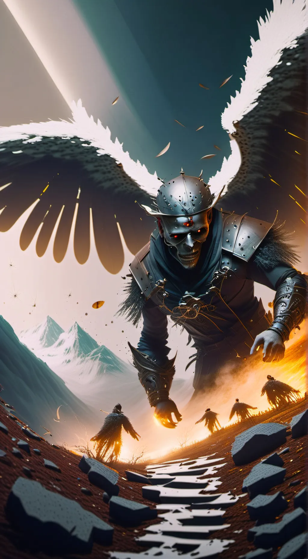 ai character: hell  background