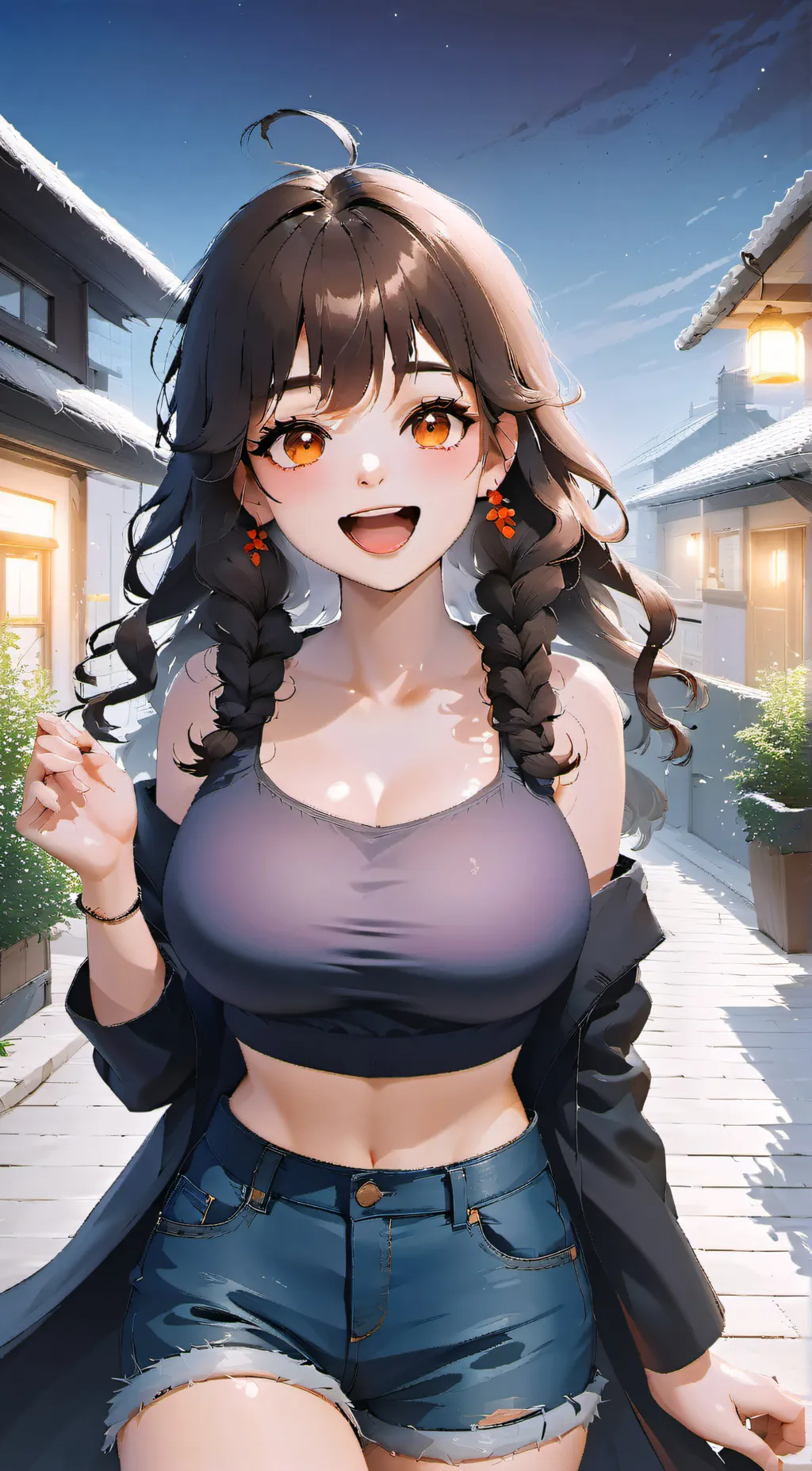 ai character: Olivia & Kylie background