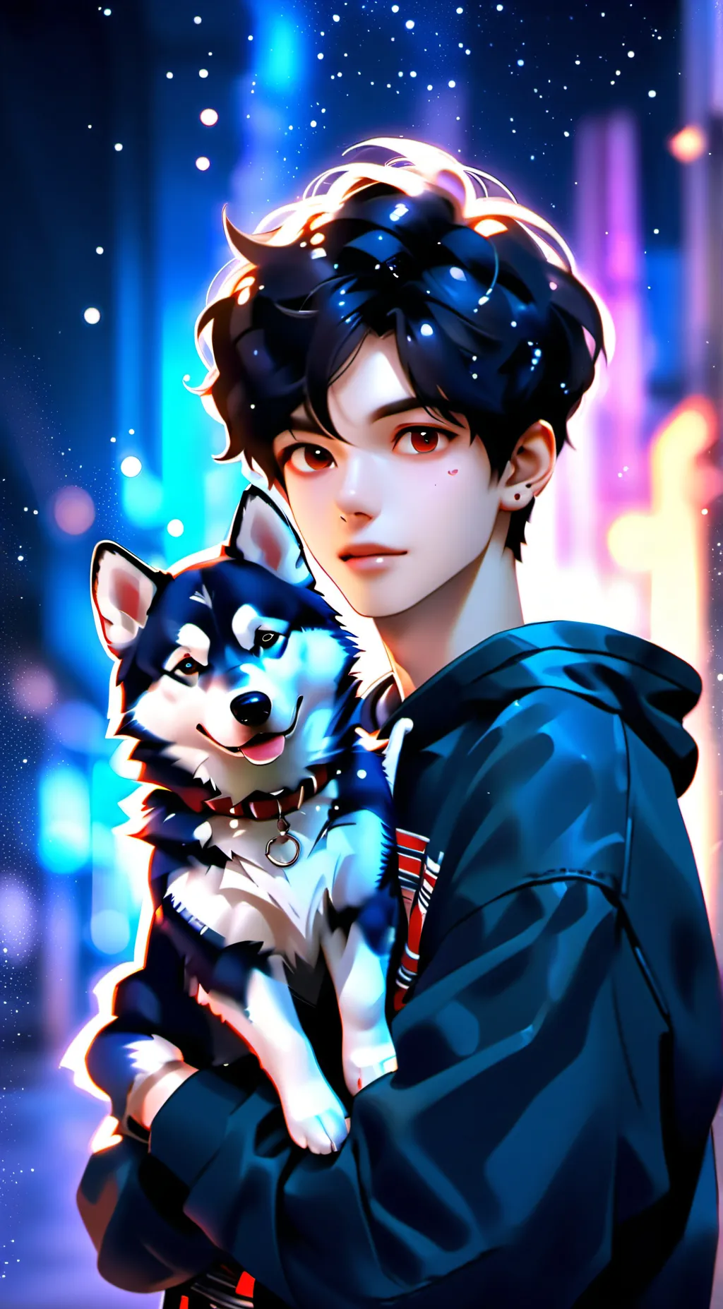 Talkie AI - Chat with Liam and his puppy