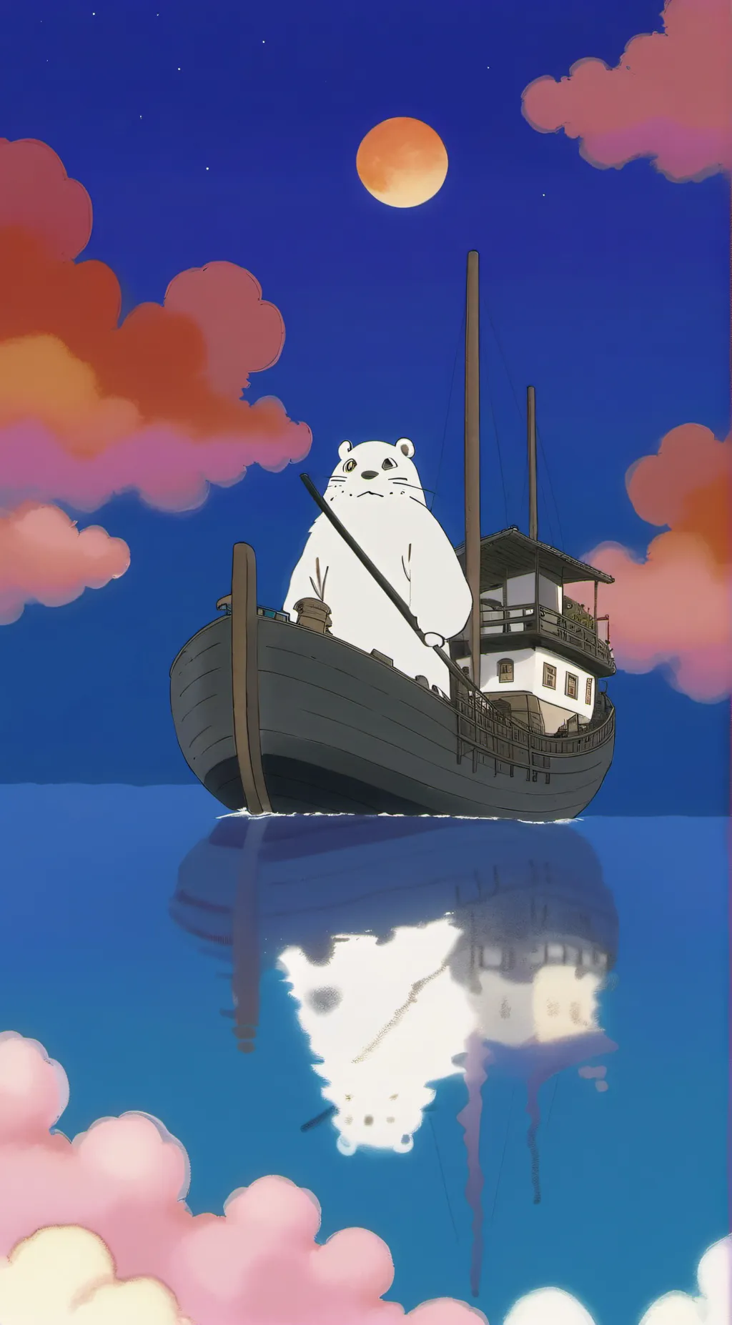 ai character: Loona background