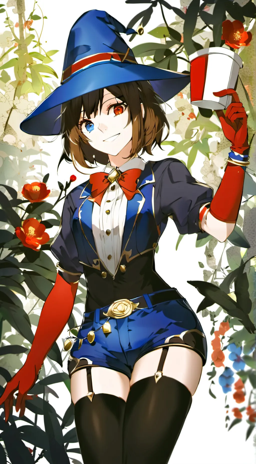 ai character: Pomni  background