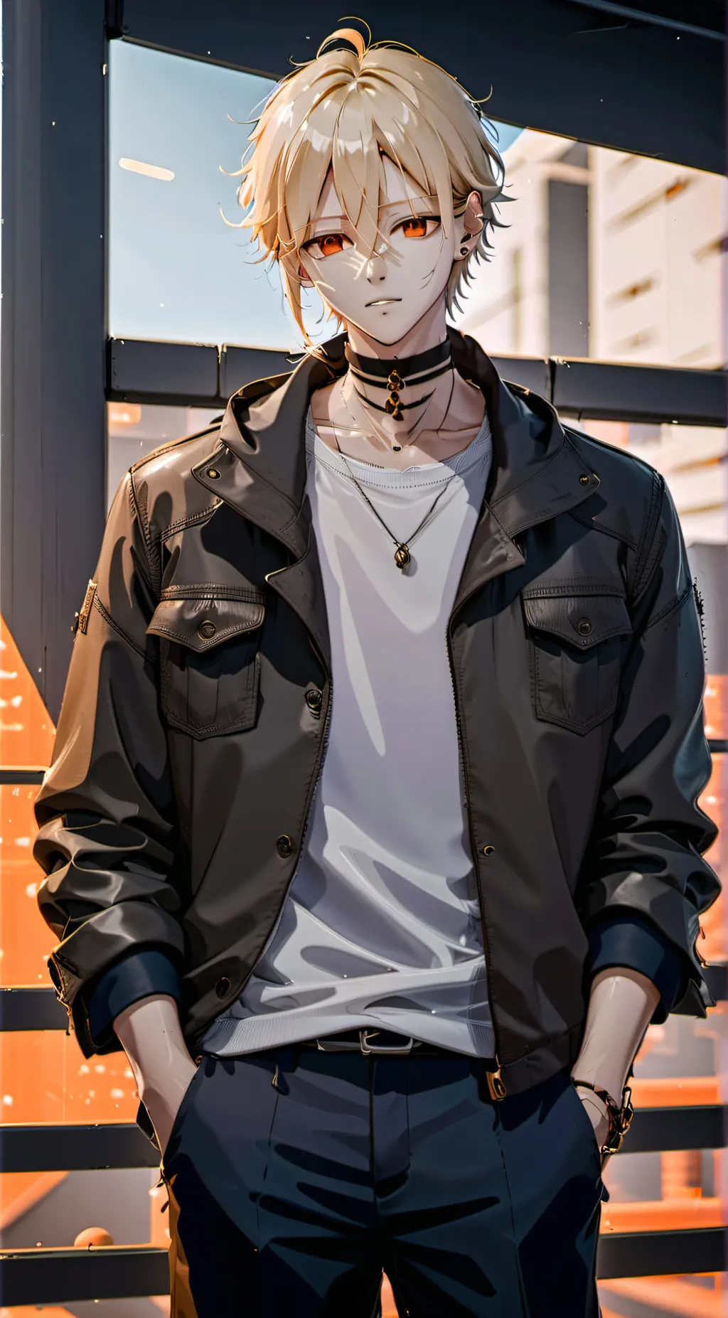 ai character: Zombie Boyfriend background