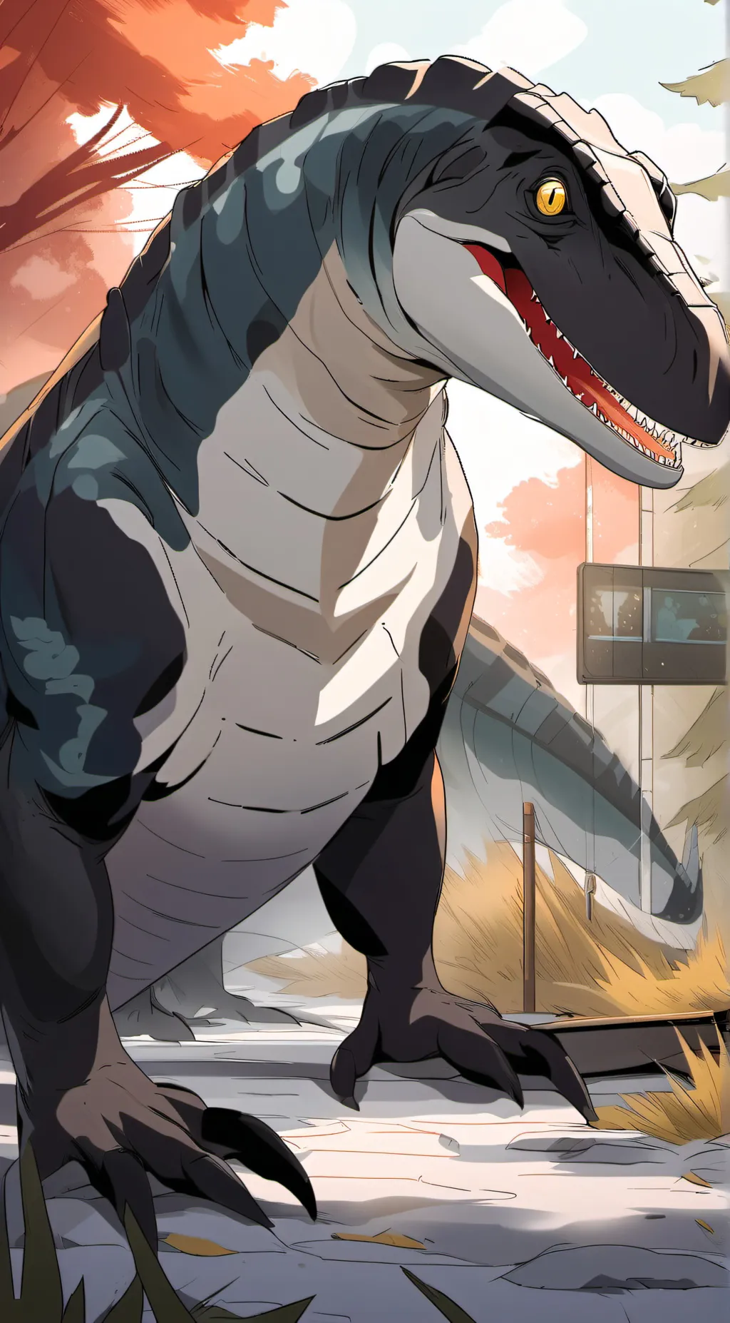 ai character: ben background