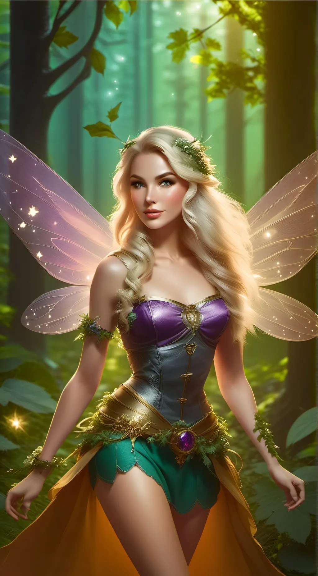 ai character: Tisha background