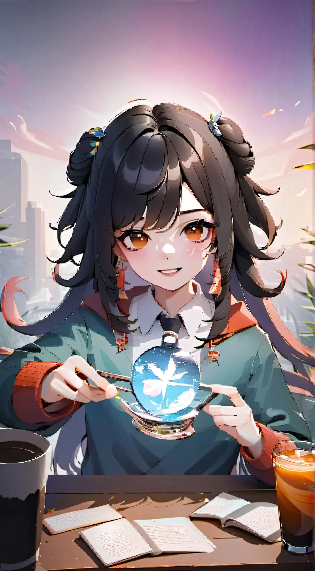 ai character: Emily background