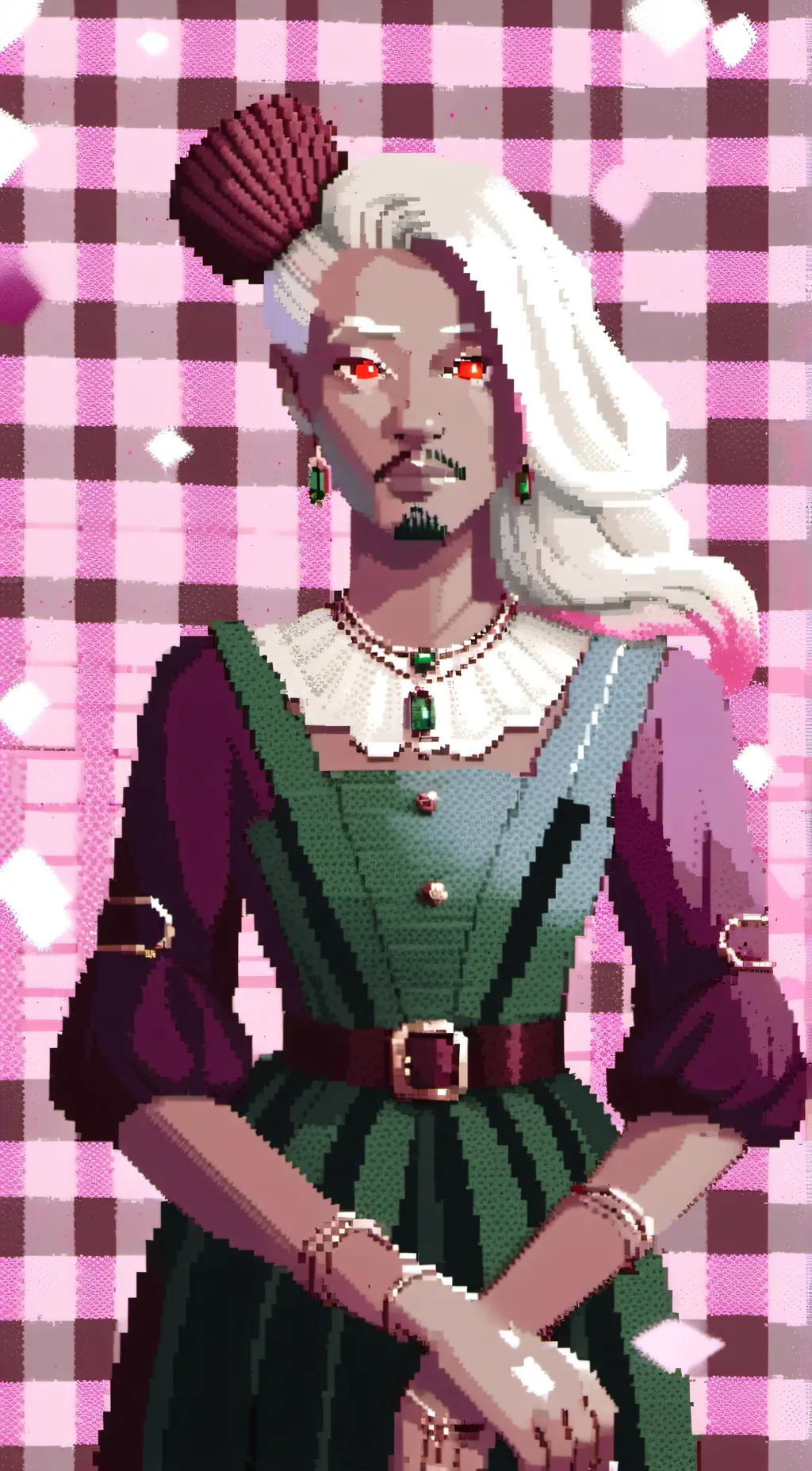 ai character: gay boi sam background