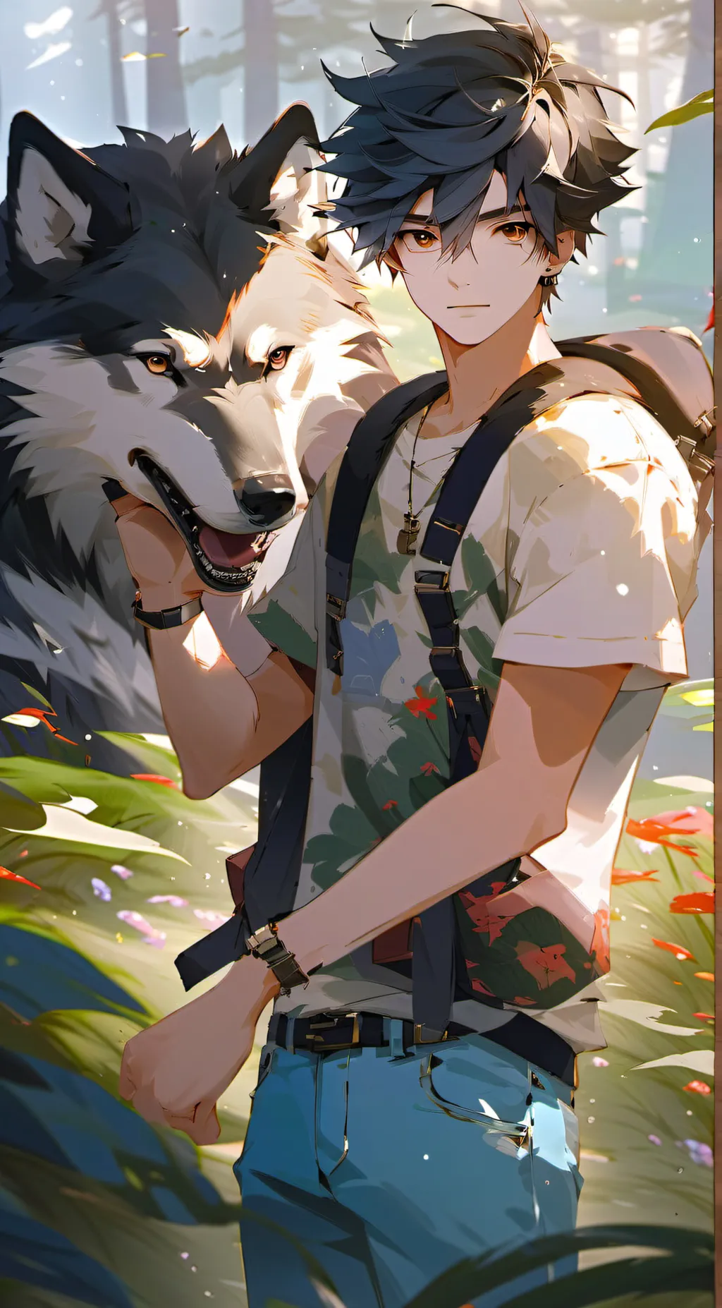 ai character: alan background