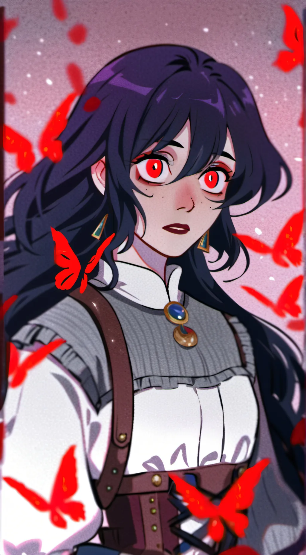 ai character: Mercedes background