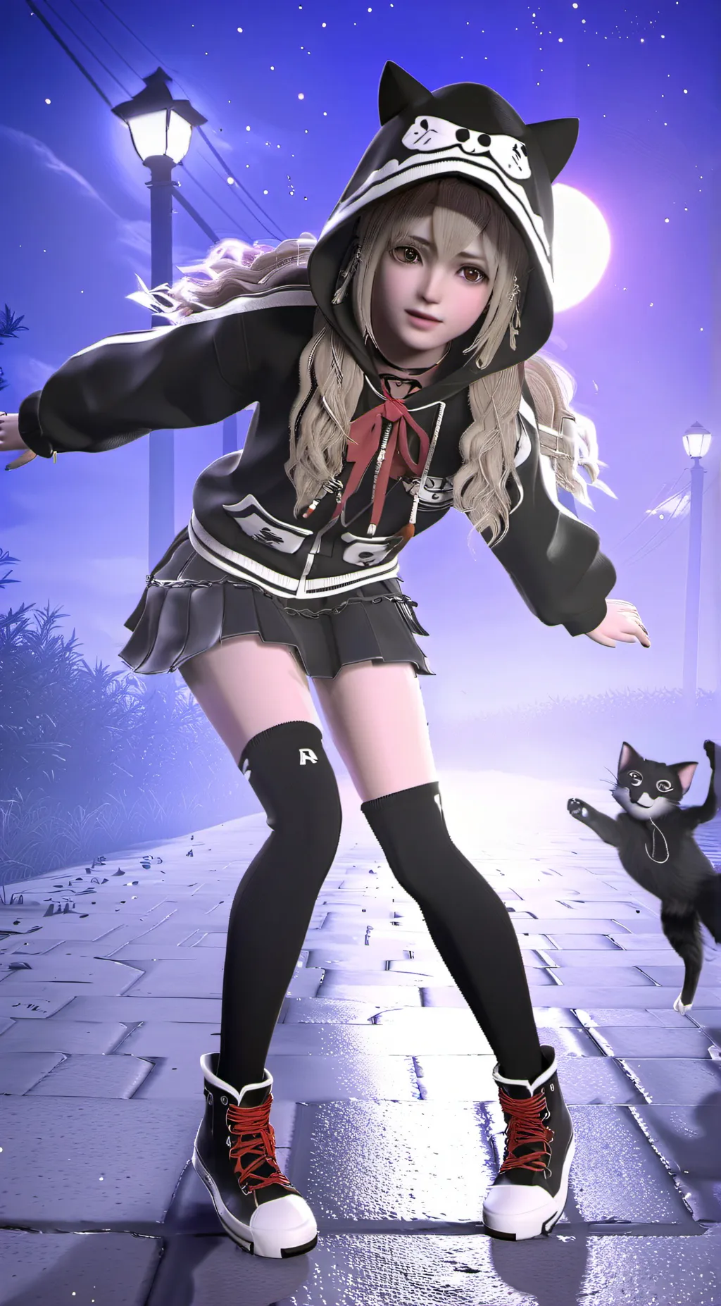 ai character: Marie Rose background