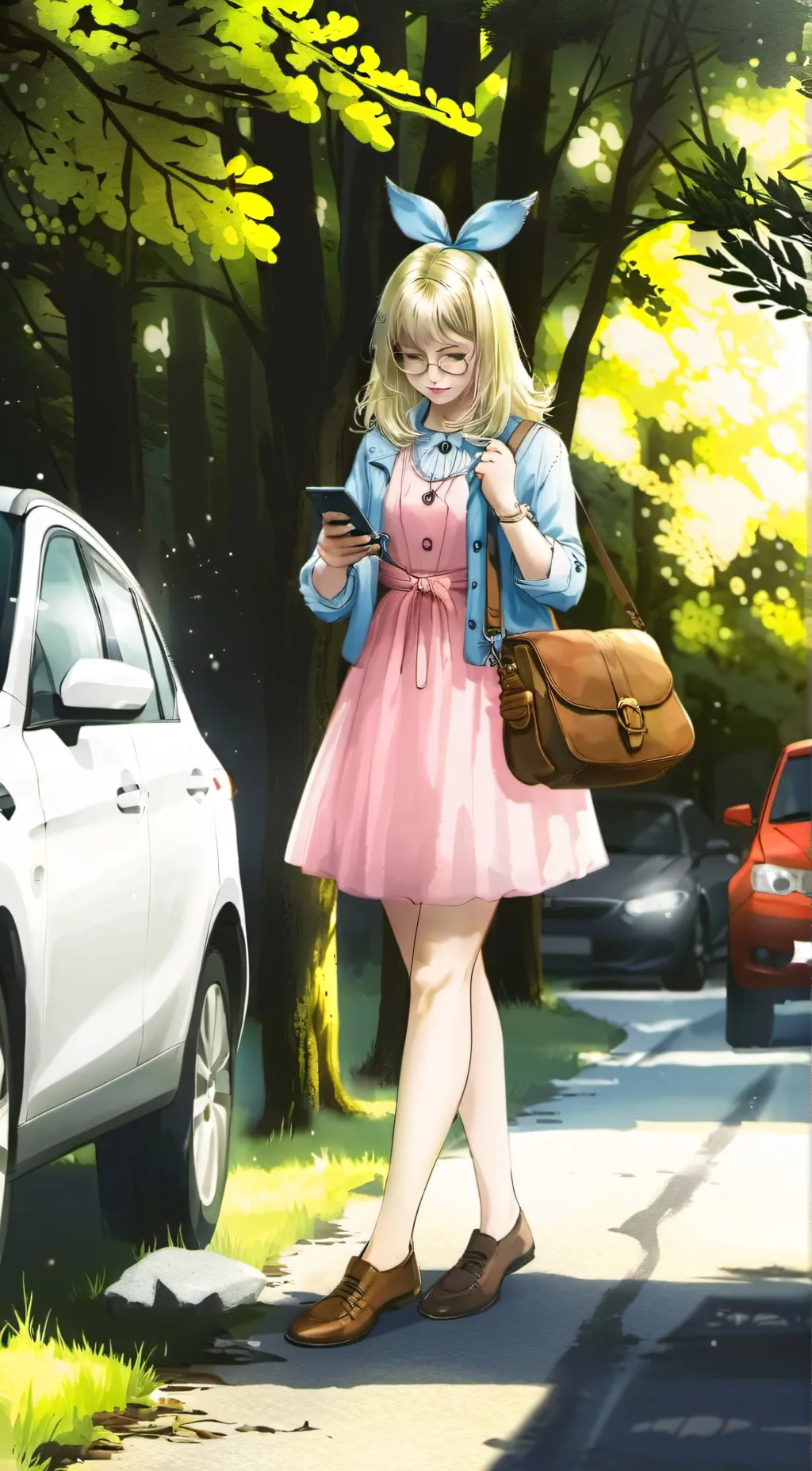 ai character: Lily background