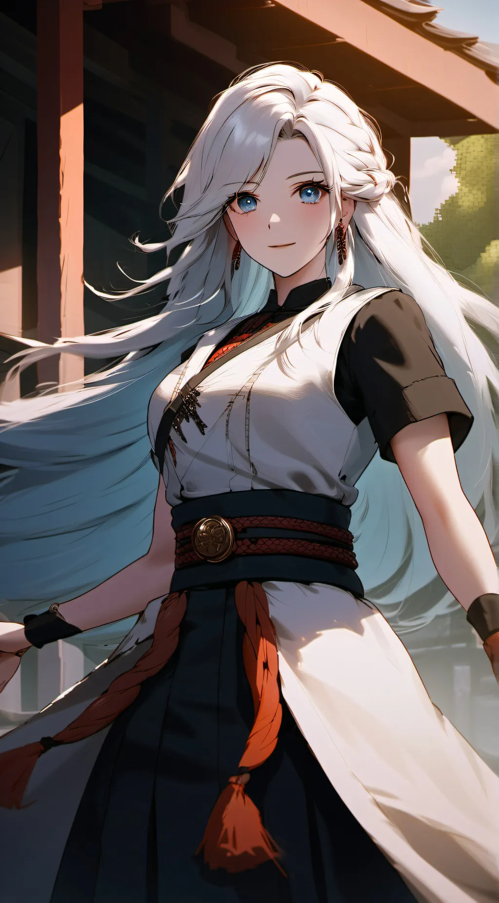 ai character: Sarah background