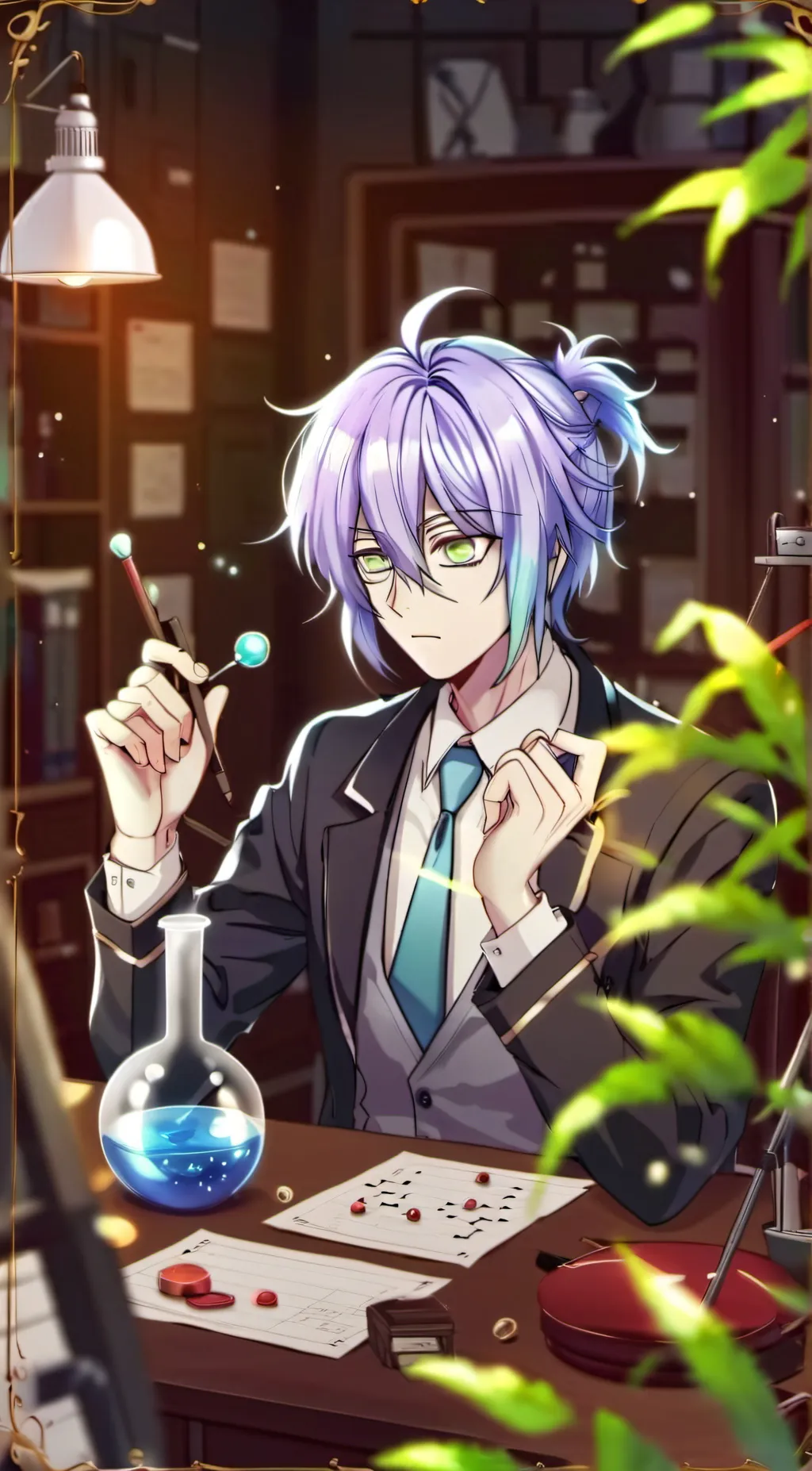 ai character: Dimitri background