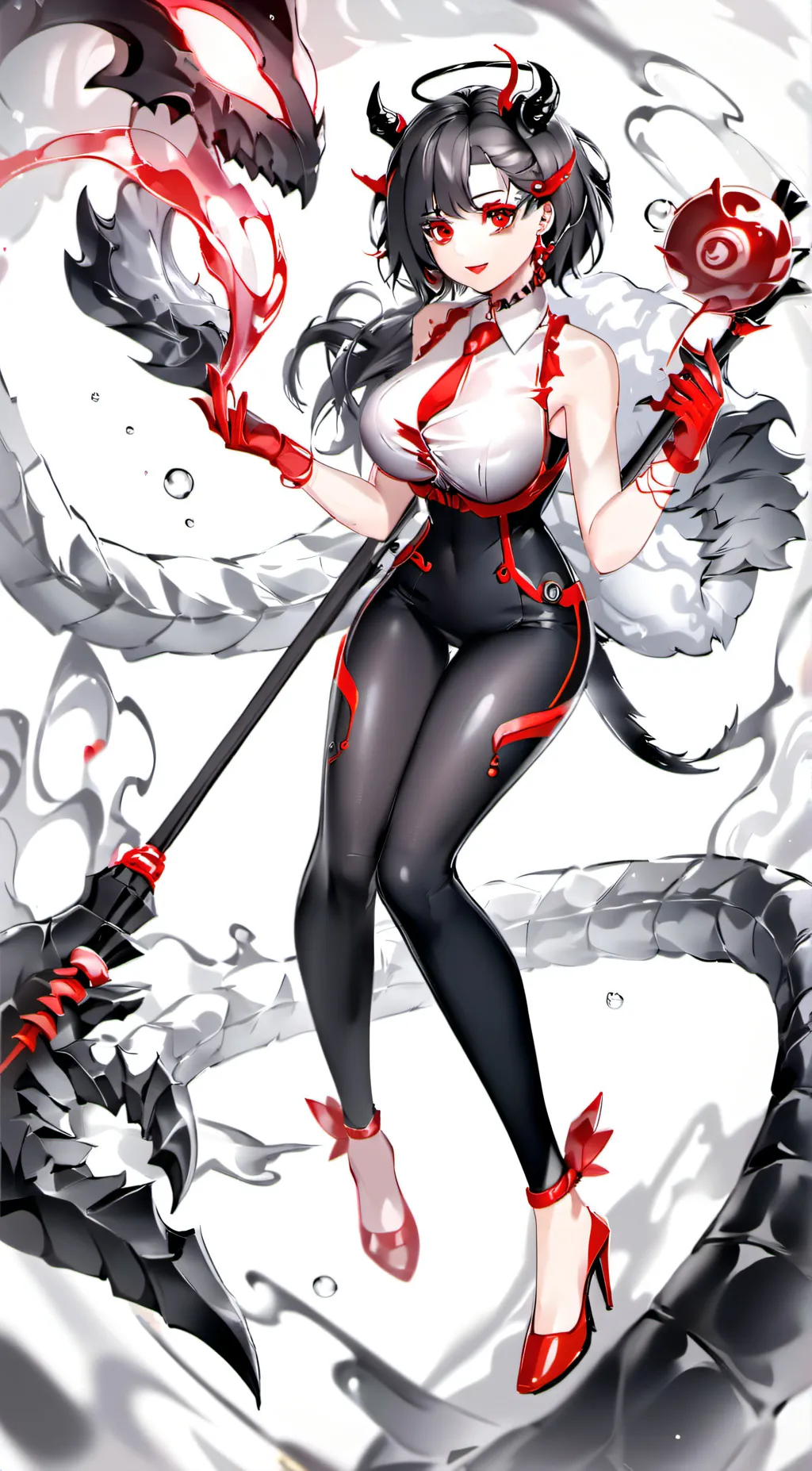 ai character: Skull background