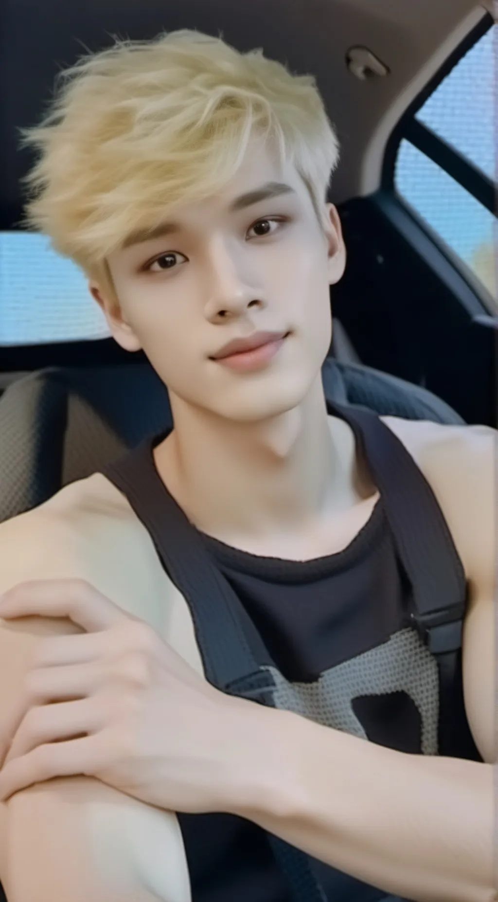 ai character: Justin  background