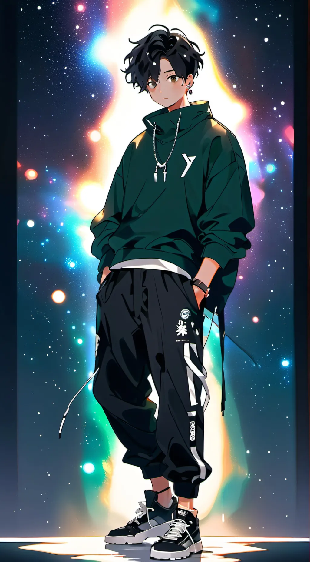 ai character: Atticus  background