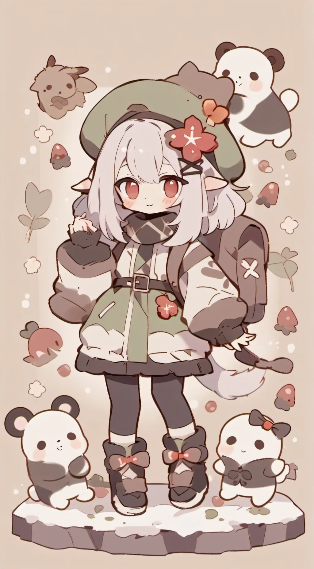 ai character: Manicho Koerin background