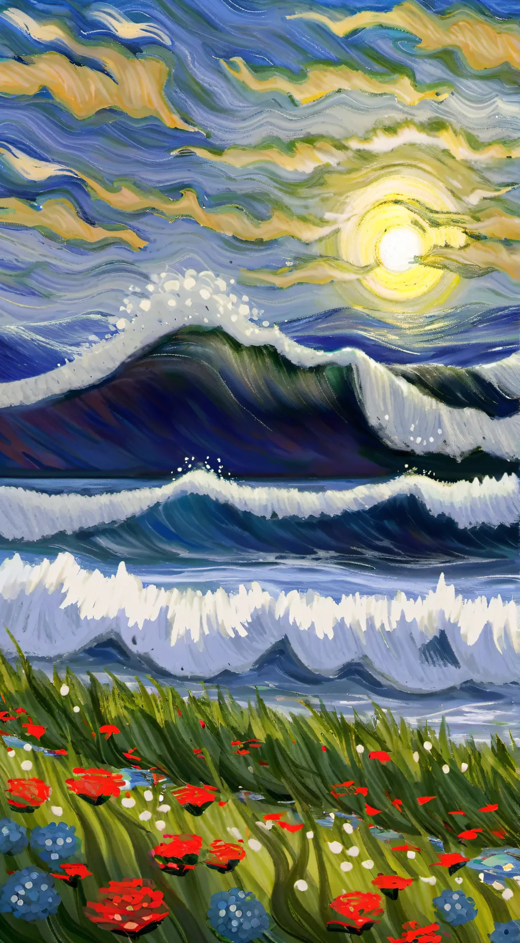 ai character: April Joy Palcon background