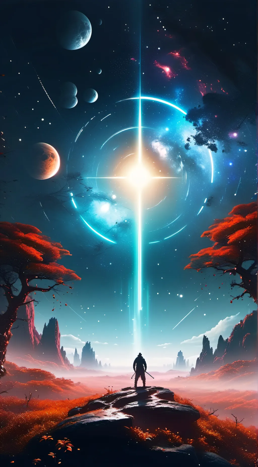 ai character: NEXUS background