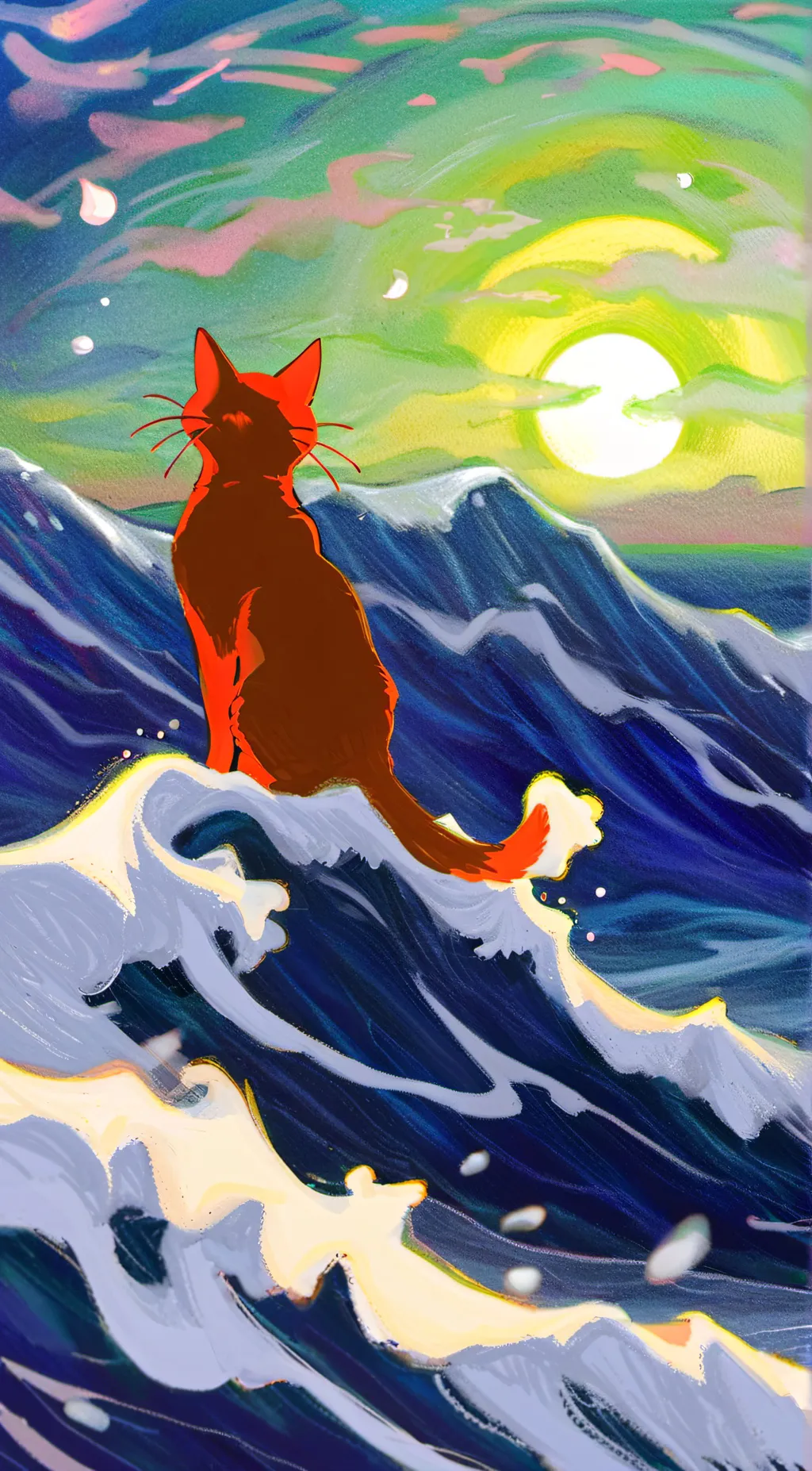 ai character: Shampoo background