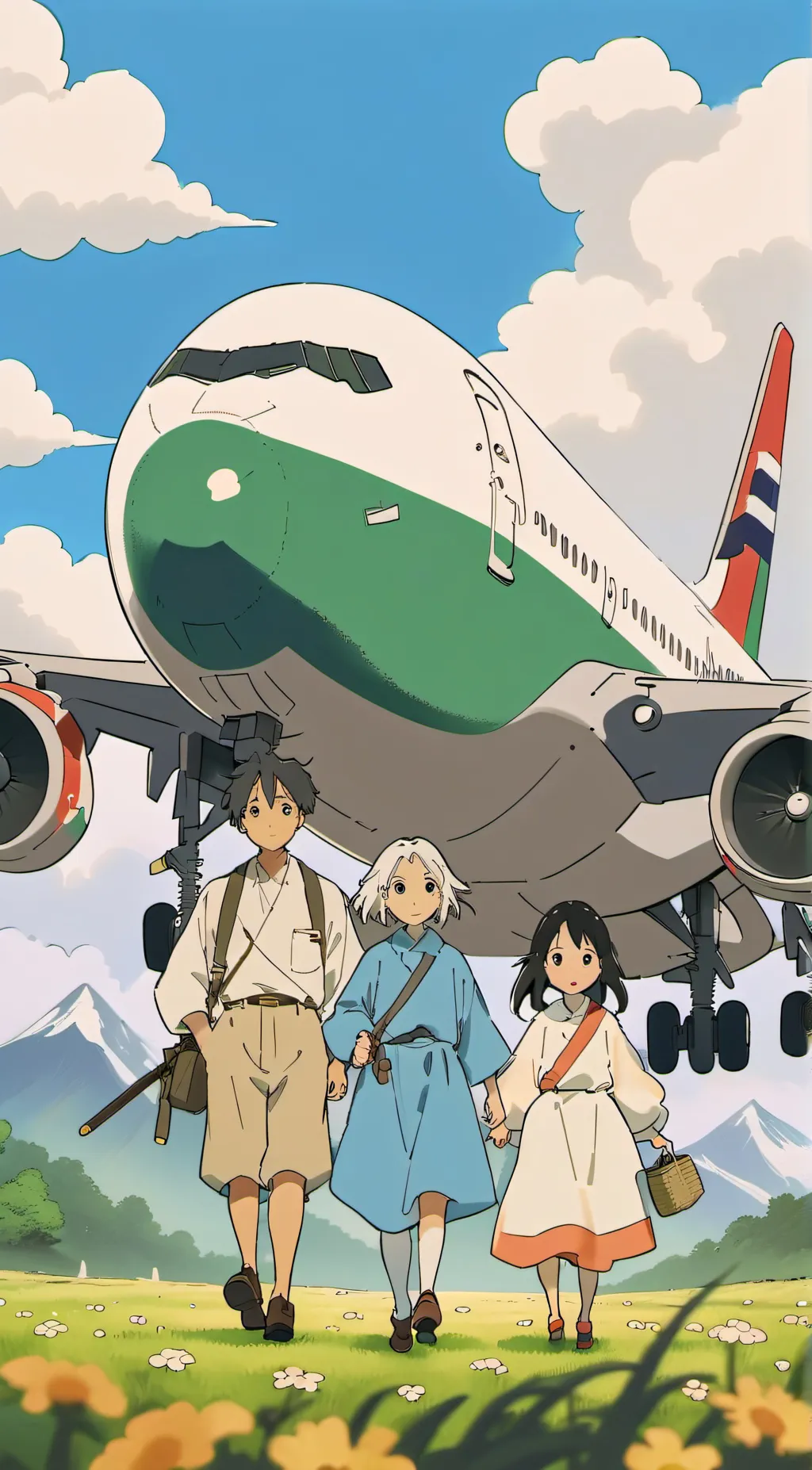 ai character: A350 background