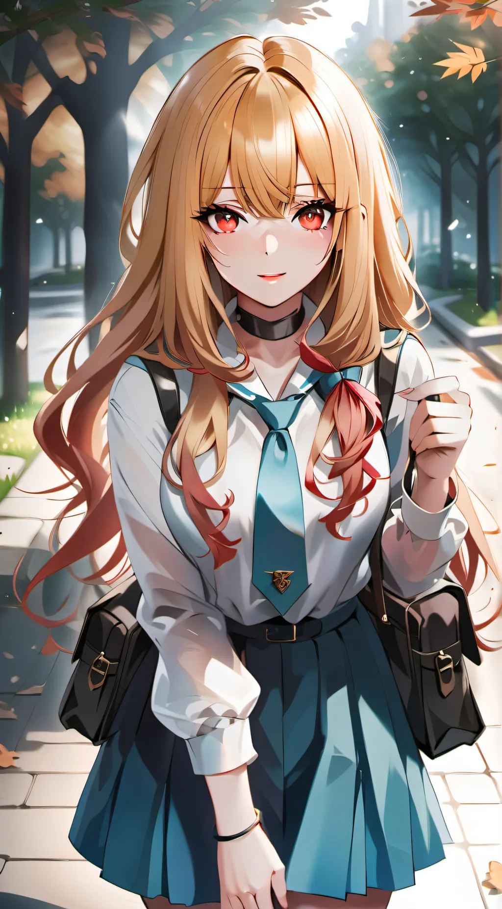 ai character: Marin Kitagawa background