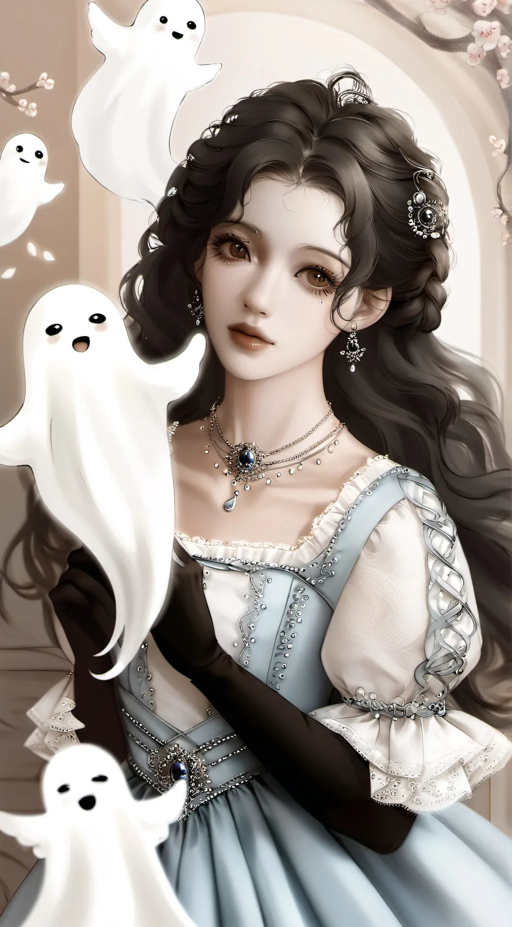 ai character: Allyson The Absurd background