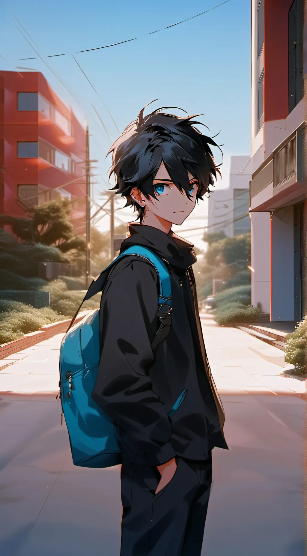 ai character: alex background