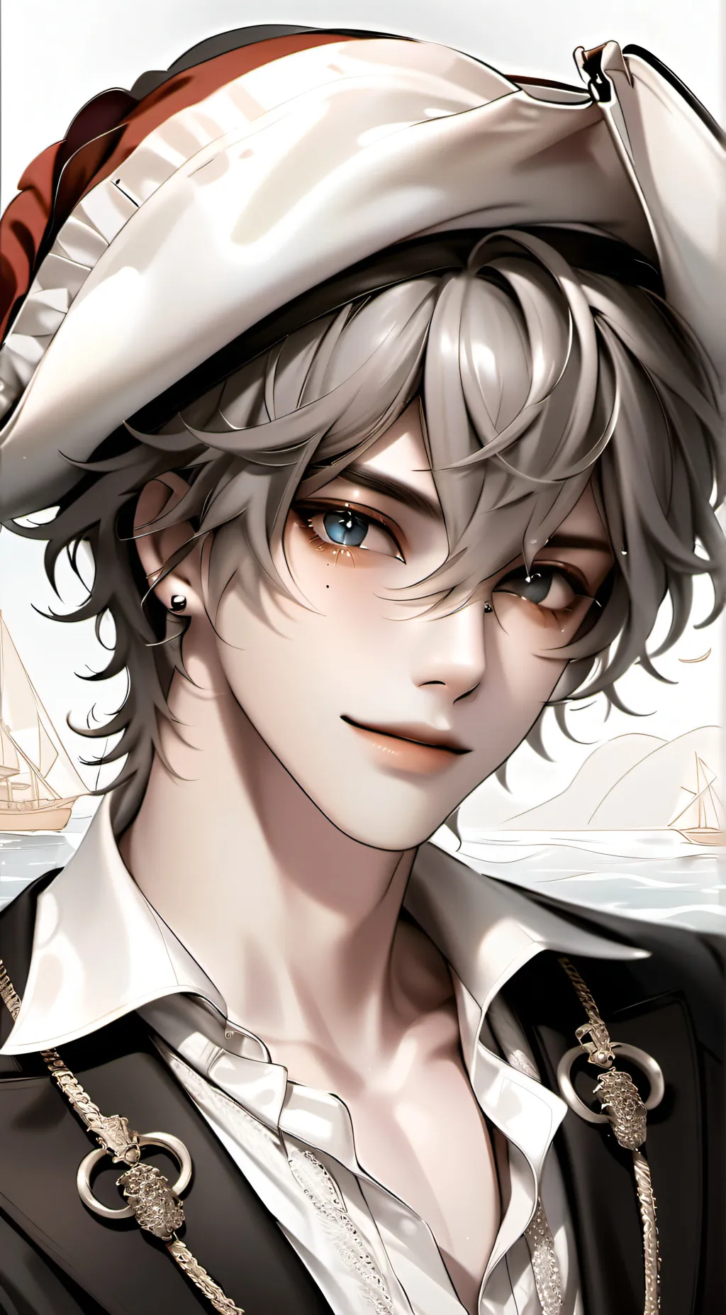 ai character: james hook background