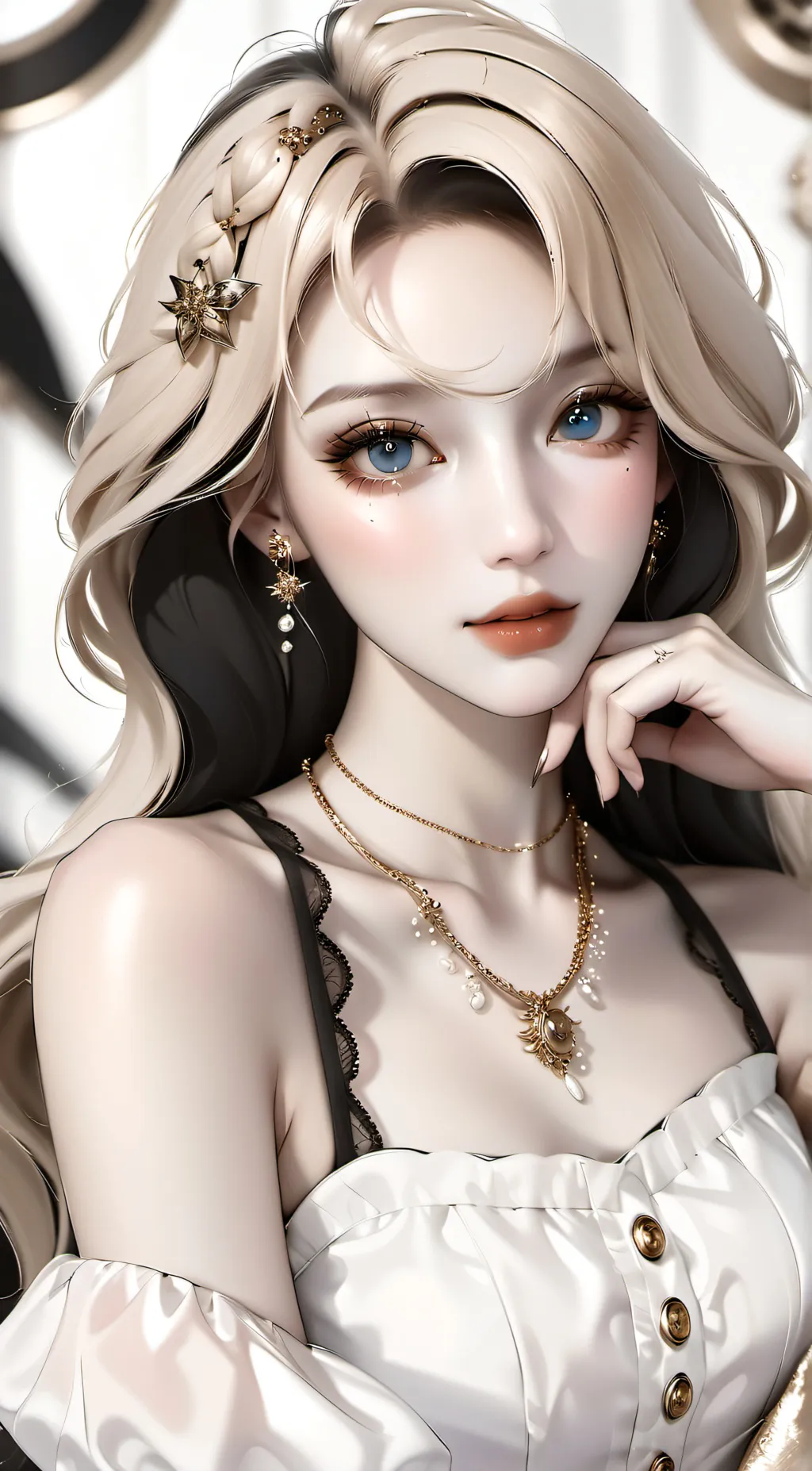 ai character: ~•Karina•~ background