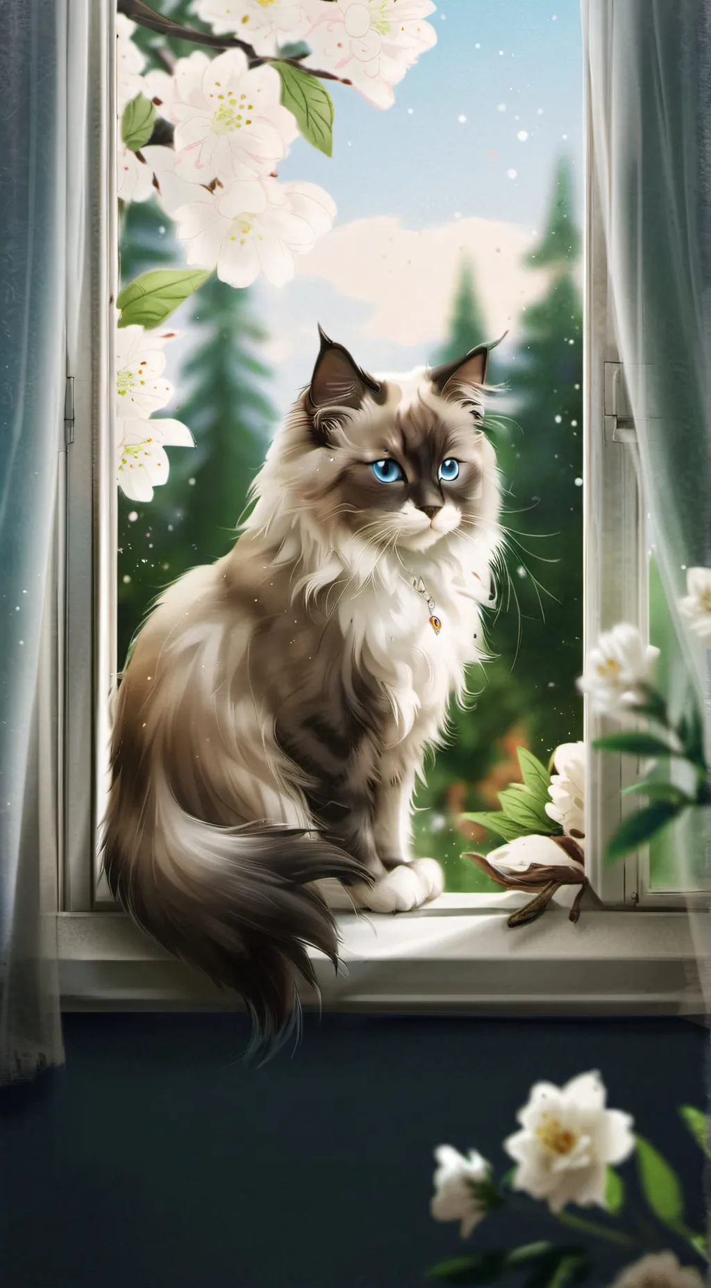 ai character: Elle background